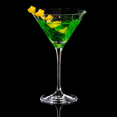 Cocktail Vodka Martini Green